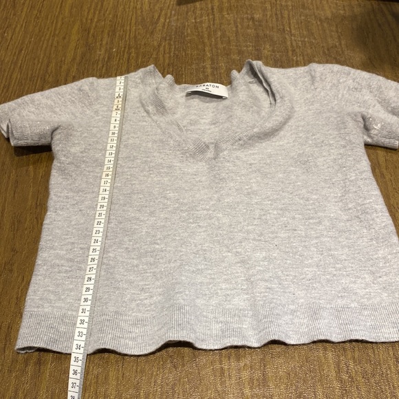 Grey Wool Babaton Shirt - Picture 6 of 6